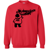 Sweatshirts Red / S Banksy Police Crewneck Sweatshirt