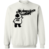 Sweatshirts White / S Banksy Police Crewneck Sweatshirt