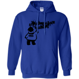 Sweatshirts Royal / S Banksy Police Pullover Hoodie