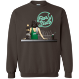 Sweatshirts Dark Chocolate / Small Bar side Crewneck Sweatshirt