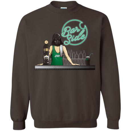Sweatshirts Dark Chocolate / Small Bar side Crewneck Sweatshirt