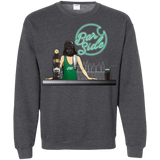 Sweatshirts Dark Heather / Small Bar side Crewneck Sweatshirt