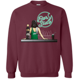 Sweatshirts Maroon / Small Bar side Crewneck Sweatshirt