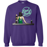 Sweatshirts Purple / Small Bar side Crewneck Sweatshirt