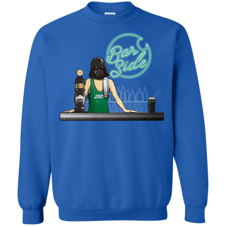 Sweatshirts Royal / Small Bar side Crewneck Sweatshirt