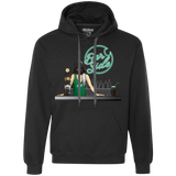 Sweatshirts Black / Small Bar side Premium Fleece Hoodie