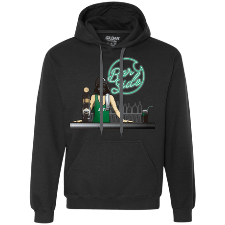 Sweatshirts Black / Small Bar side Premium Fleece Hoodie