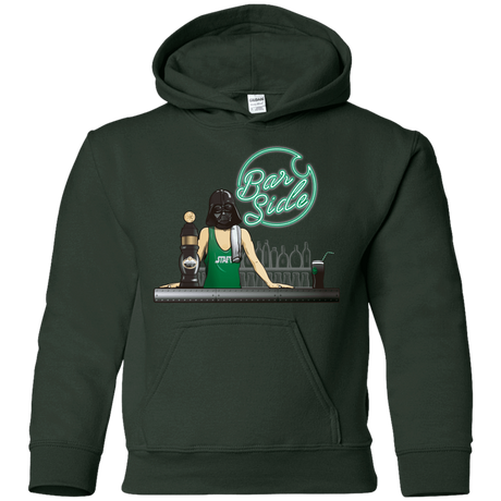 Sweatshirts Forest Green / YS Bar side Youth Hoodie