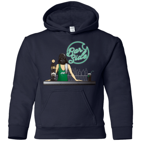 Sweatshirts Navy / YS Bar side Youth Hoodie