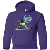 Sweatshirts Purple / YS Bar side Youth Hoodie