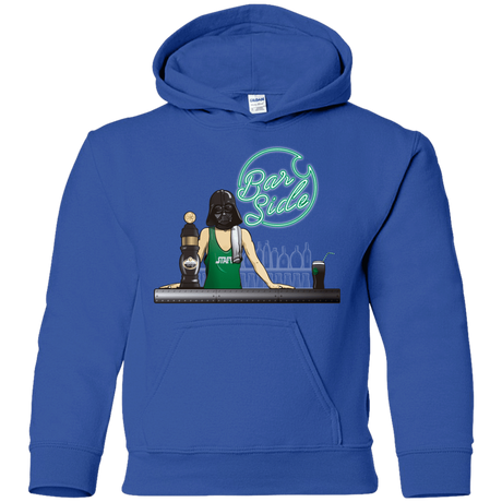 Sweatshirts Royal / YS Bar side Youth Hoodie