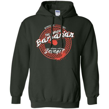 Sweatshirts Forest Green / S Barbarian Pullover Hoodie