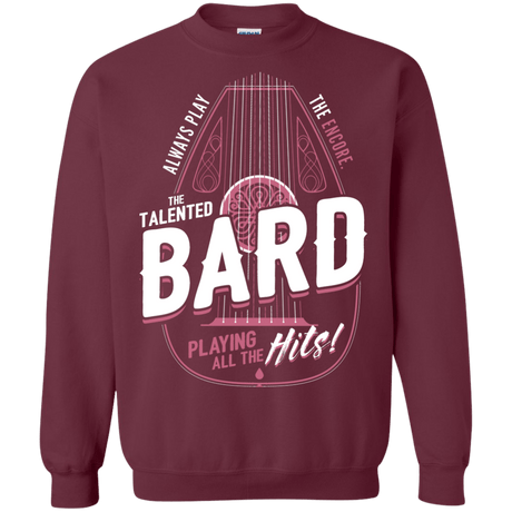 Sweatshirts Maroon / S Bard Crewneck Sweatshirt