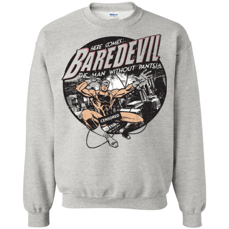 Sweatshirts Ash / Small Baredevil Crewneck Sweatshirt