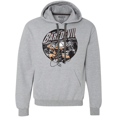 Sweatshirts Sport Grey / Small Baredevil Premium Fleece Hoodie
