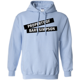 Sweatshirts Light Blue / Small Bart Simpson Pullover Hoodie