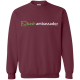 Sweatshirts Maroon / Small Bash Ambassador Crewneck Sweatshirt