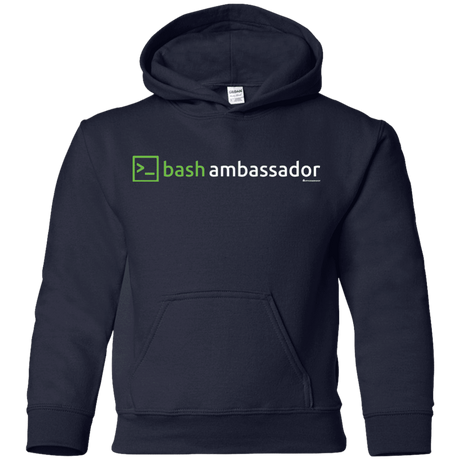 Sweatshirts Navy / YS Bash Ambassador Youth Hoodie