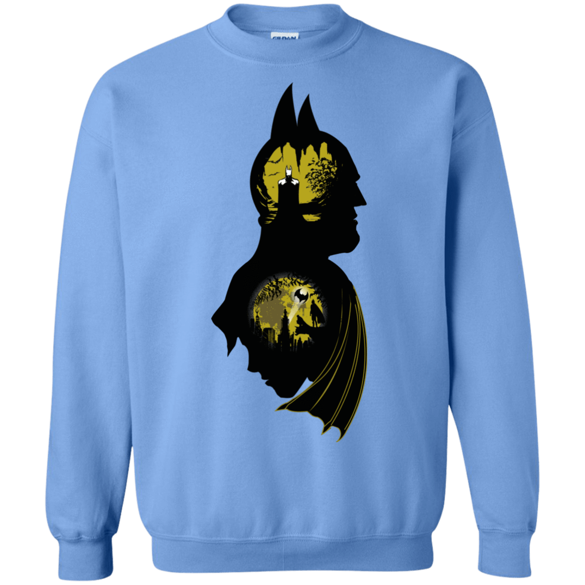 Sweatshirts Carolina Blue / Small Bat Detective Crewneck Sweatshirt