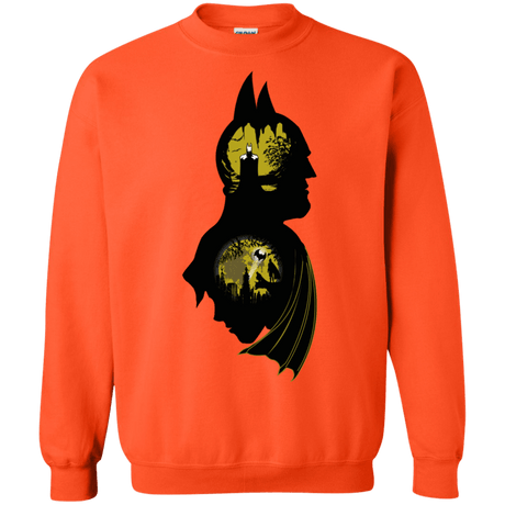 Sweatshirts Orange / Small Bat Detective Crewneck Sweatshirt