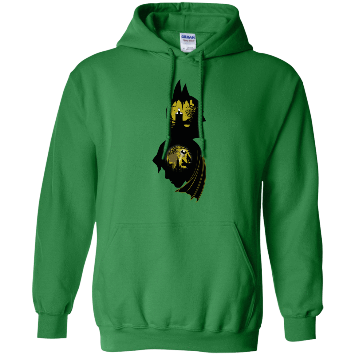 Sweatshirts Irish Green / Small Bat Detective Pullover Hoodie