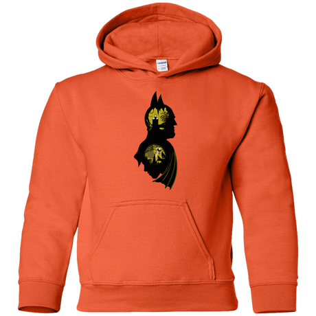 Sweatshirts Orange / YS Bat Detective Youth Hoodie