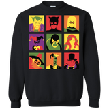 Sweatshirts Black / Small Bat Pop Crewneck Sweatshirt