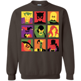 Sweatshirts Dark Chocolate / Small Bat Pop Crewneck Sweatshirt