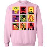 Sweatshirts Light Pink / Small Bat Pop Crewneck Sweatshirt