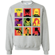 Sweatshirts Sport Grey / Small Bat Pop Crewneck Sweatshirt