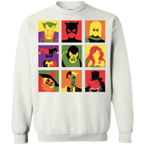 Sweatshirts White / Small Bat Pop Crewneck Sweatshirt