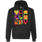 Sweatshirts Black / Small Bat Pop Premium Fleece Hoodie