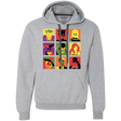 Sweatshirts Sport Grey / Small Bat Pop Premium Fleece Hoodie