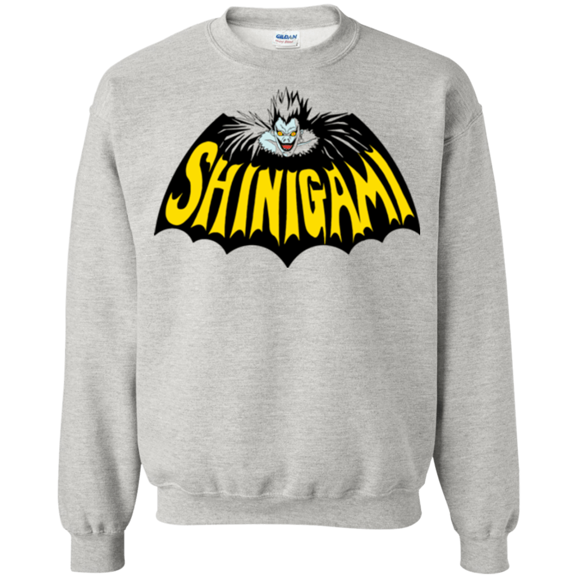 Sweatshirts Ash / Small Bat Shinigami Crewneck Sweatshirt