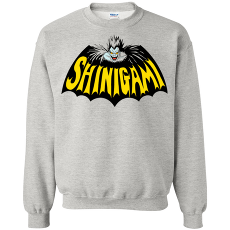 Sweatshirts Ash / Small Bat Shinigami Crewneck Sweatshirt