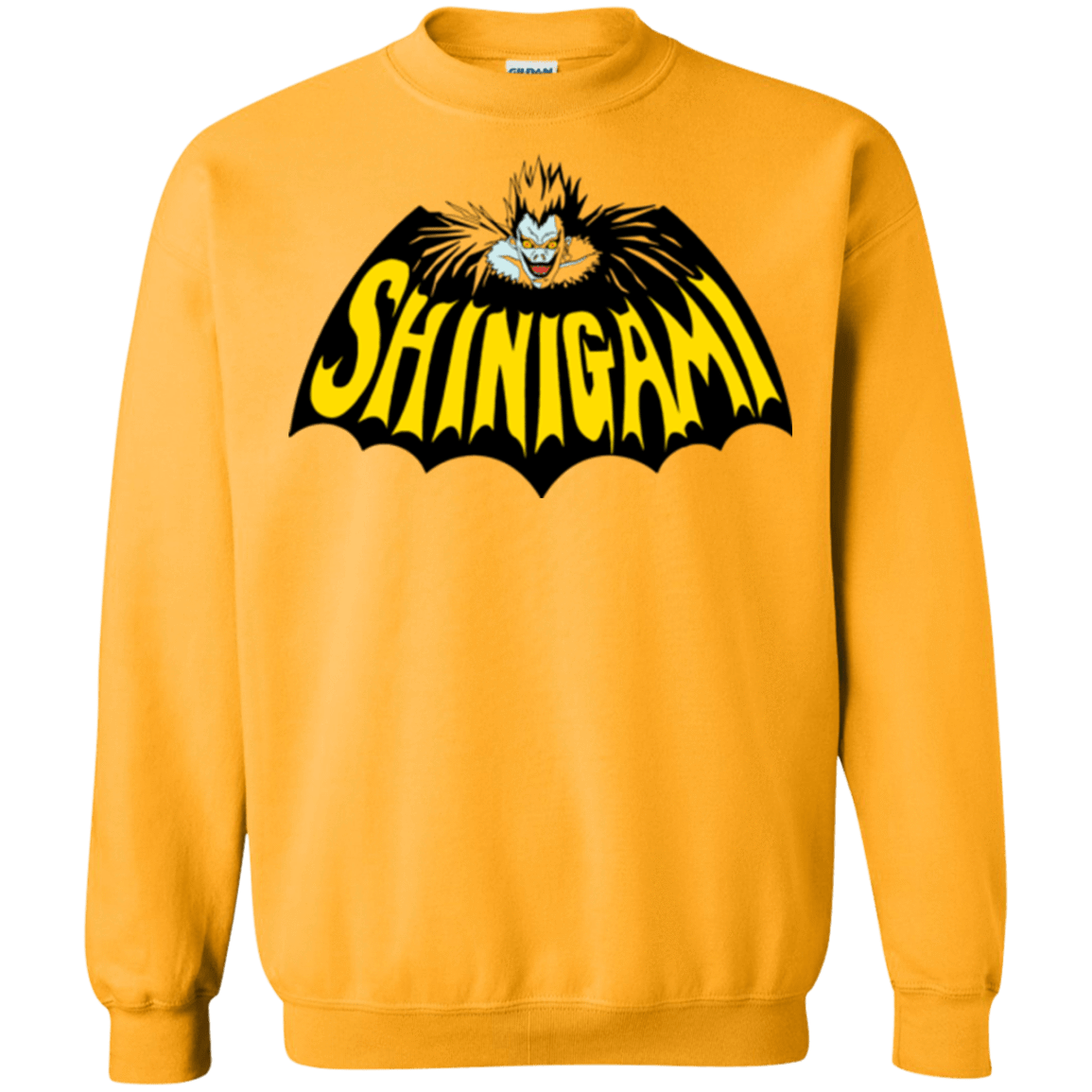Sweatshirts Gold / Small Bat Shinigami Crewneck Sweatshirt