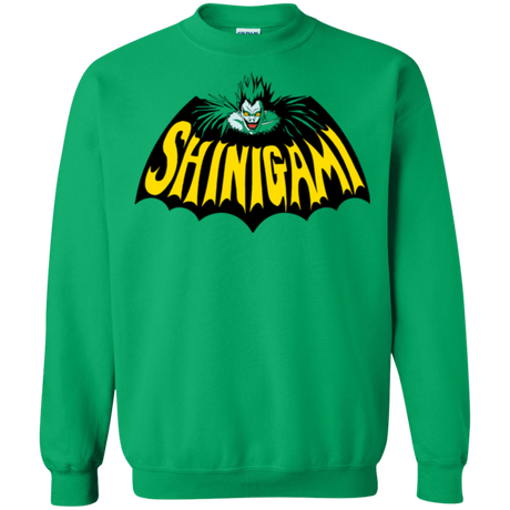 Sweatshirts Irish Green / Small Bat Shinigami Crewneck Sweatshirt