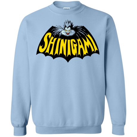 Sweatshirts Light Blue / Small Bat Shinigami Crewneck Sweatshirt