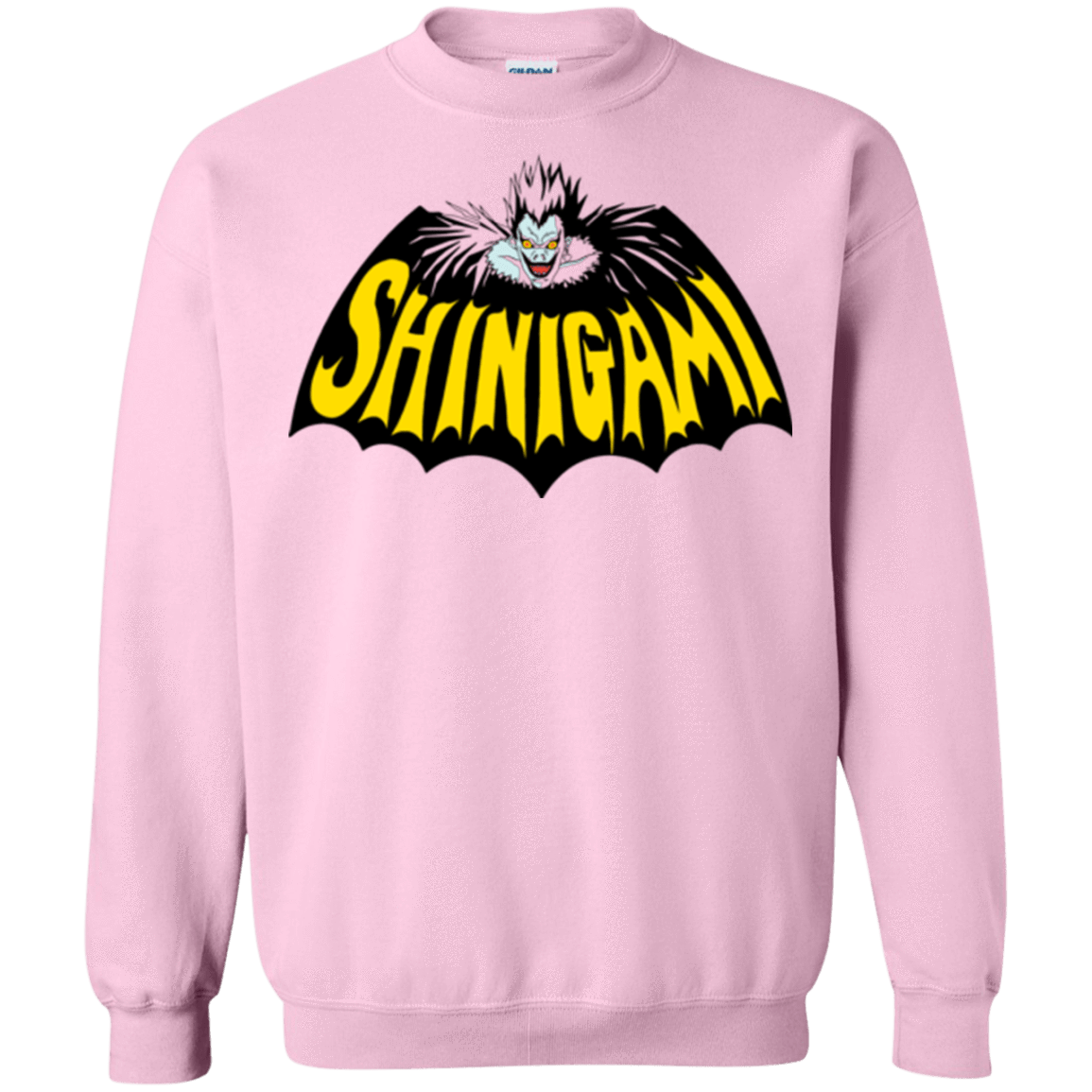 Sweatshirts Light Pink / Small Bat Shinigami Crewneck Sweatshirt