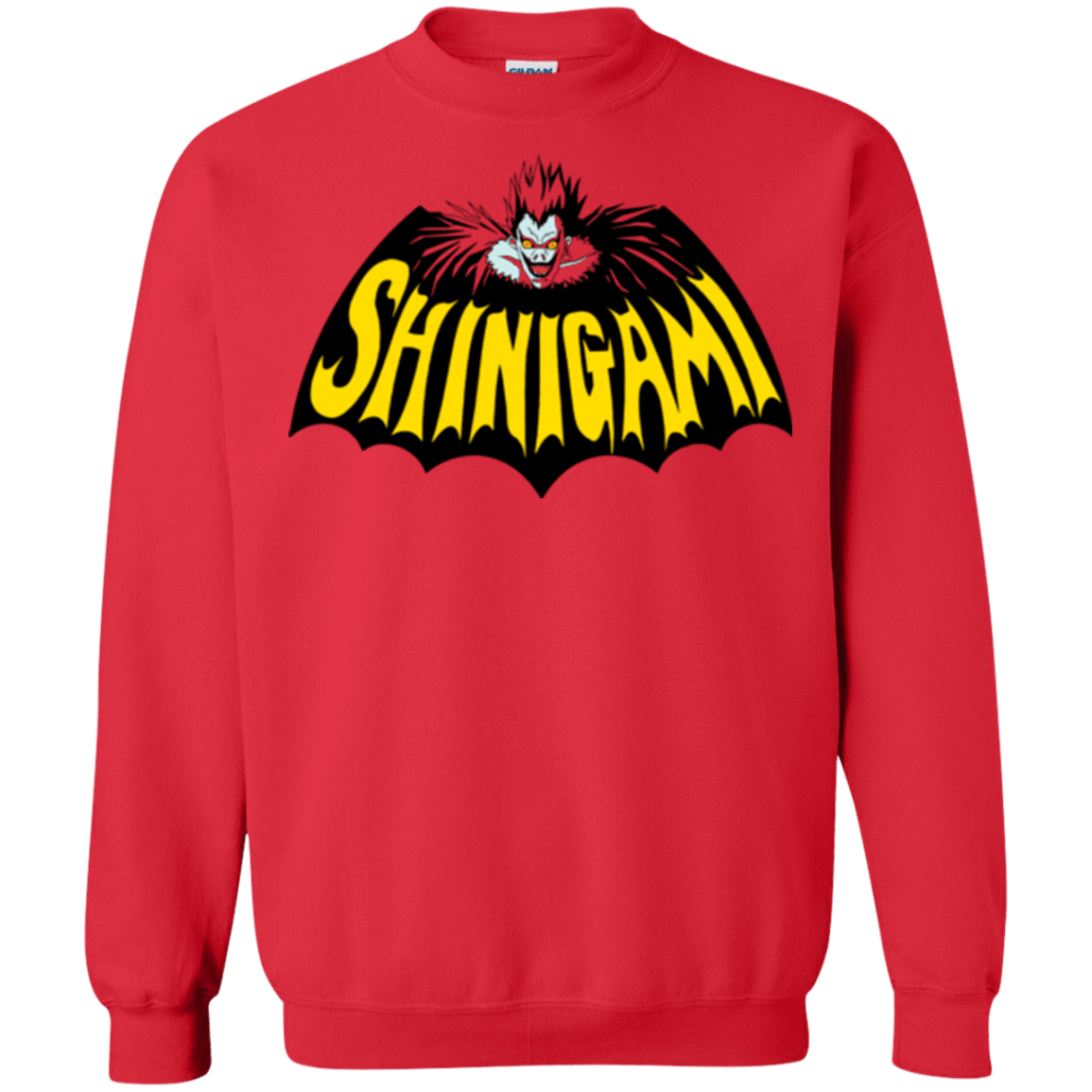 Sweatshirts Red / Small Bat Shinigami Crewneck Sweatshirt