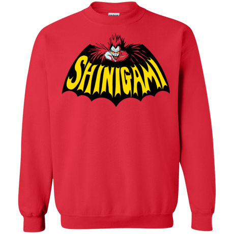 Sweatshirts Red / Small Bat Shinigami Crewneck Sweatshirt