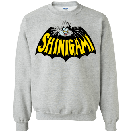 Sweatshirts Sport Grey / Small Bat Shinigami Crewneck Sweatshirt