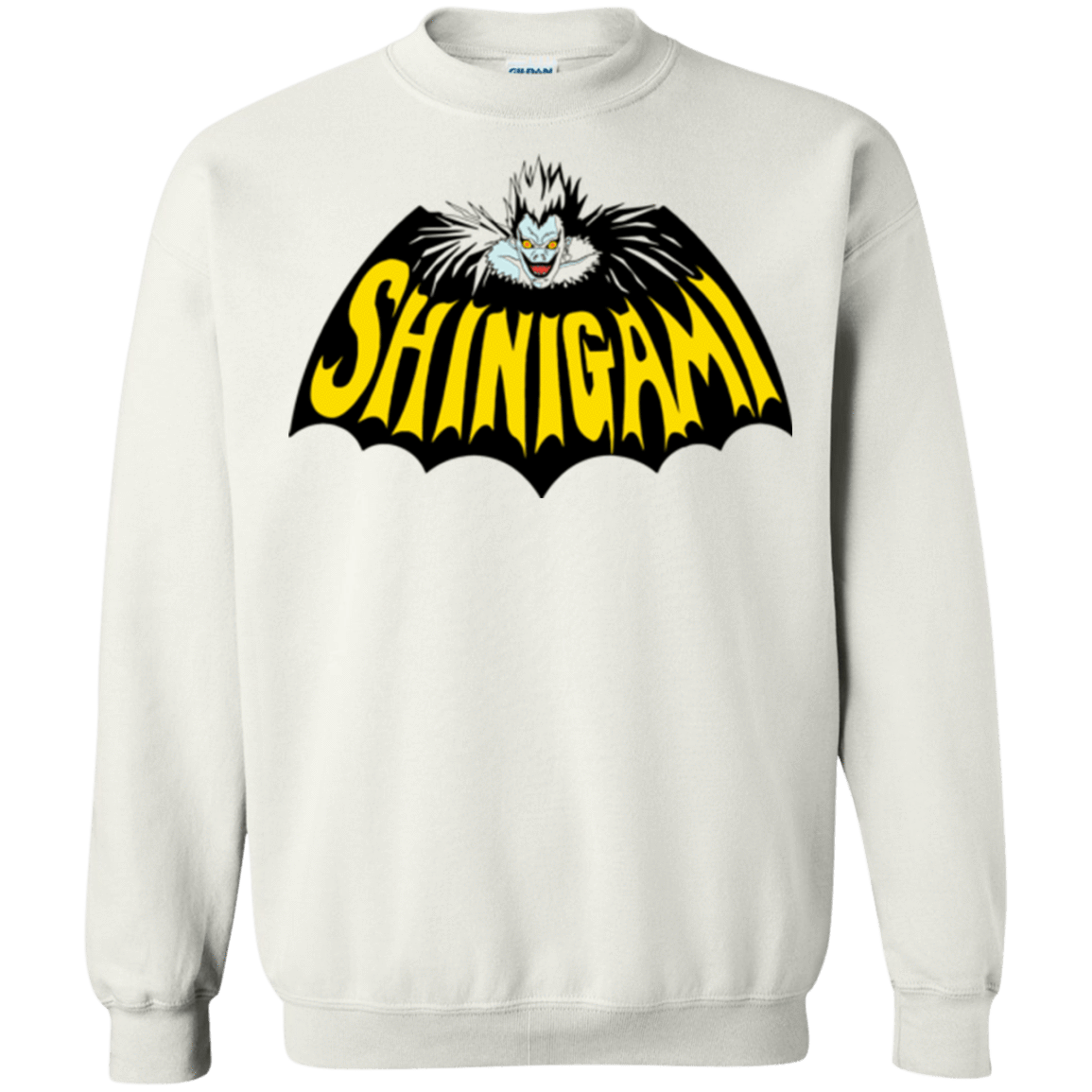 Sweatshirts White / Small Bat Shinigami Crewneck Sweatshirt