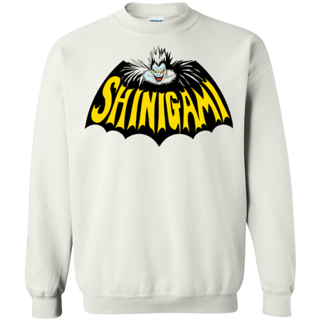 Sweatshirts White / Small Bat Shinigami Crewneck Sweatshirt