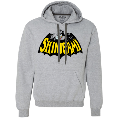 Sweatshirts Sport Grey / Small Bat Shinigami Premium Fleece Hoodie