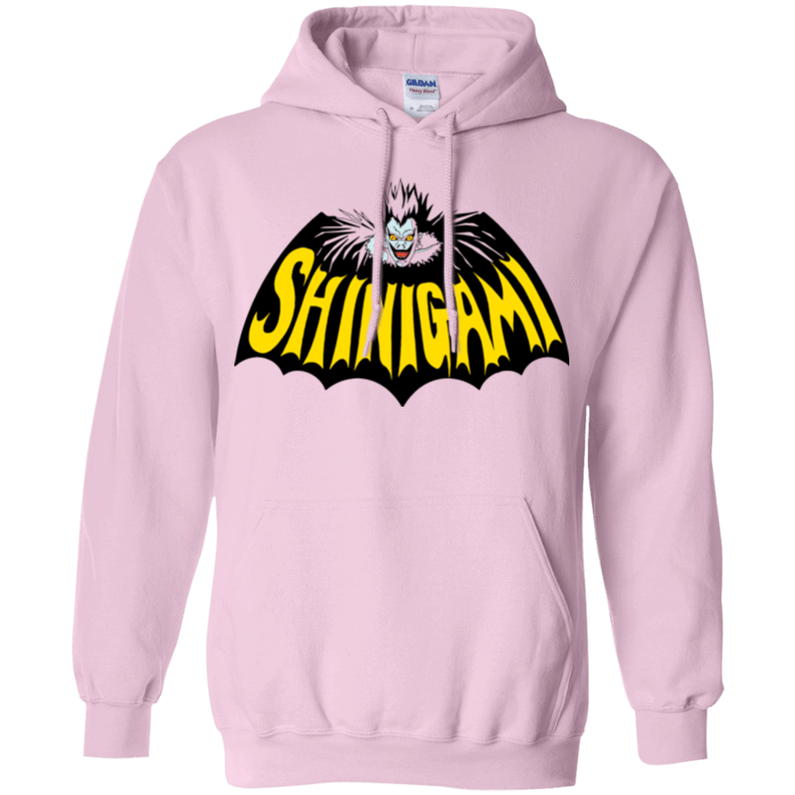 Sweatshirts Light Pink / Small Bat Shinigami Pullover Hoodie