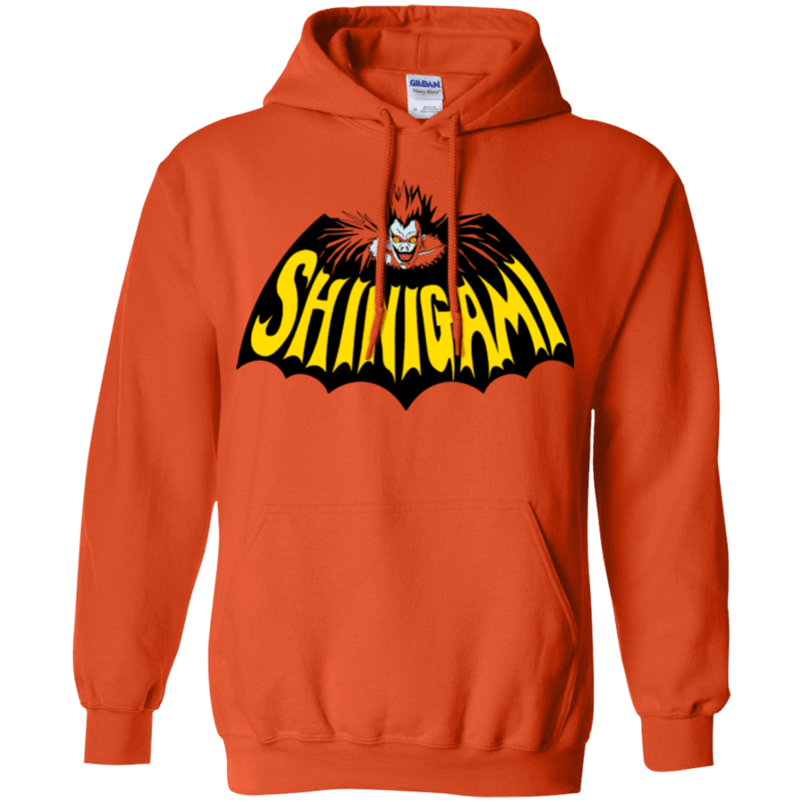 Sweatshirts Orange / Small Bat Shinigami Pullover Hoodie