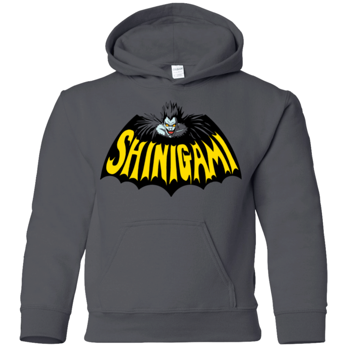 Sweatshirts Charcoal / YS Bat Shinigami Youth Hoodie