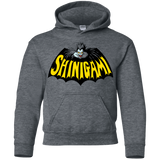 Sweatshirts Dark Heather / YS Bat Shinigami Youth Hoodie