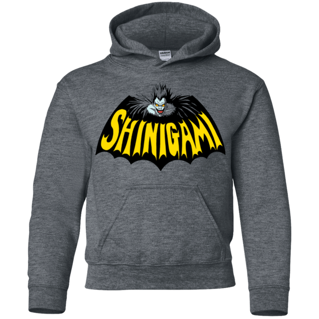 Sweatshirts Dark Heather / YS Bat Shinigami Youth Hoodie